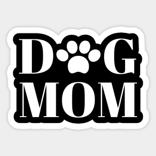 Dog Mom Sticker